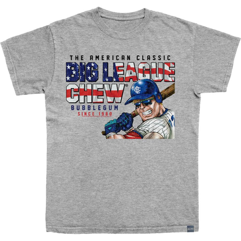 Made In Usa Big League Chew America Text Tshirt